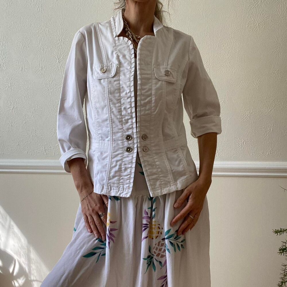 Cato Women's White Jacket